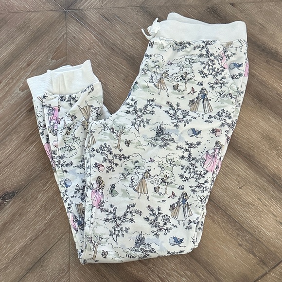 Janie and Jack Disney Princess Print Pants - Picture 1 of 2